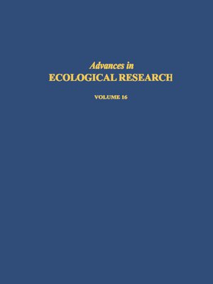 cover image of Advances in Ecological Research